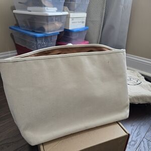 Coach Ivory Tote Insert Organizer